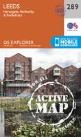 Wandelkaart - Topografische kaart 289 OS Explorer Map | Active Leeds / Harrogate / Wetherby / Pontefract | Ordnance Survey