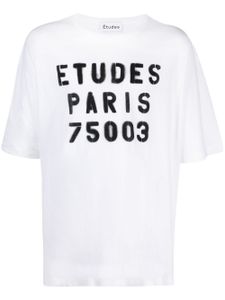 Études Studio t-shirt à logo - Blanc