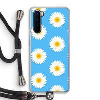 Margrietjes: OnePlus Nord Transparant Hoesje met koord