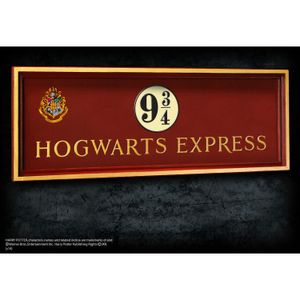 Noble Collection Harry Potter: Hogwarts 9 3-4 Sign decoratie