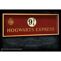 Noble Collection Harry Potter: Hogwarts 9 3-4 Sign decoratie - thumbnail