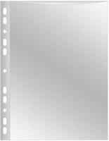 Q-CONNECT geperforeerde showtas 11-gaatsperforatie, gekorreld, 50 micron, pak van 100 stuks