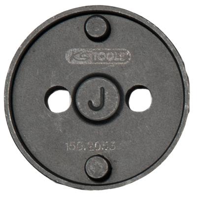 KS Tools 150.2053 Remzuiger-gereedschapadapter #J, Ø 42 mm