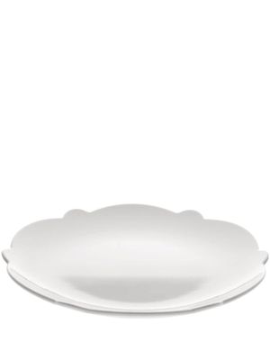 Alessi assiette ronde à bords festonnés - Blanc