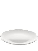 Alessi assiette ronde à bords festonnés - Blanc