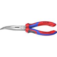 Knipex 26 22 200 Platte rondbektang Werkplaats 40° gebogen Vanadium elektrostaal 200 mm