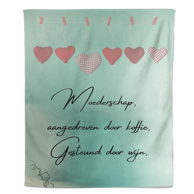 Fleecedeken Moederdag - Moederschap - Pillow Buddies