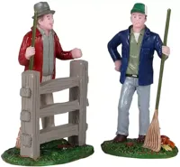 Lemax friendly neighbors, s/2 kerstdorp figuur type 3 Harvest Crossing 2021 Lemax friendly neighbors, s/2 kerstdorp figuur type 3 Harvest Crossing 2021