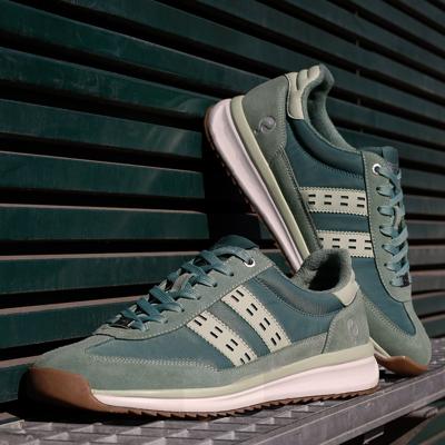 Heren Sneaker Boston Pro | Lichtgroen/ Donkergroen