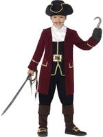 Compleet Piraten kapitein kostuum - thumbnail