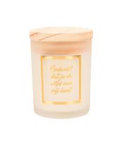 Paperdreams Geurkaars klein goud/wit - bedankt