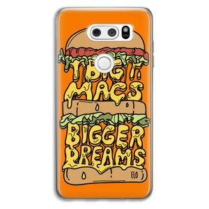 Big Macs Bigger Dreams: LG V30 Transparant Hoesje