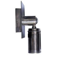 Opbouwspot Puck Antiek Zilver