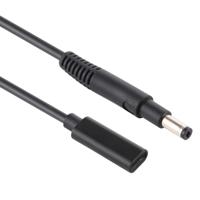 USB-C/type-C naar 4 8 x 1.7 mm voedings adapter oplader kabel