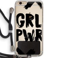 Girl Power #2: iPhone 6 PLUS / 6S PLUS Transparant Hoesje met koord
