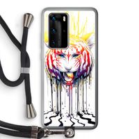 Fading: Huawei P40 Pro Transparant Hoesje met koord