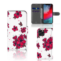 Apple iPhone 11 Pro Hoesje Blossom Red - thumbnail