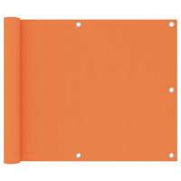 VidaXL Balkonscherm 75x500 cm oxford stof oranje