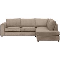 Hoekbank Stuttgart rechts - taupe - Leen Bakker