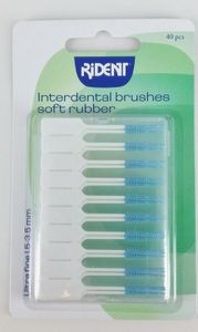 Interdental brushes soft rubber