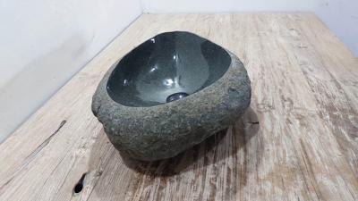 Waschbecken Flussstein RVM250312, 49x37x15 cm