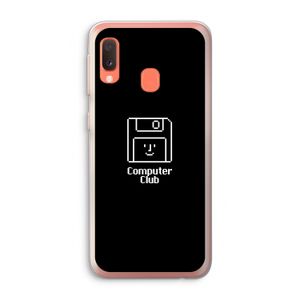 Hello: Samsung Galaxy A20e Transparant Hoesje