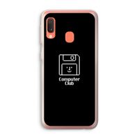 Hello: Samsung Galaxy A20e Transparant Hoesje