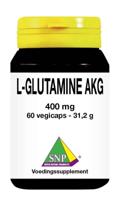 SNP L-Glutamine AKG puur 60 Vegetarische capsules