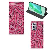 OnePlus 9 Pro | Bookcase | Swirl Pink