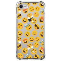 iPhone SE 2022/2020 | iPhone 8/7 Doorzichtige Silicone Hoesje Emoji iPhone SE 2022/2020 | iPhone 8/7 Doorzichtige Silicone Hoesje Emoji