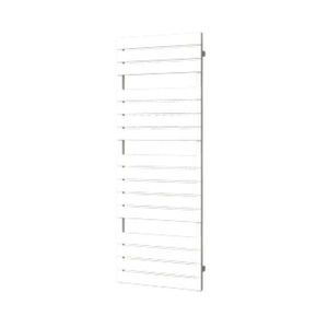 Designradiator BWS Genuo met Middenaansluiting 152 x 55 cm 800 Watt Zwart