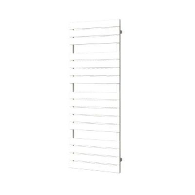 Designradiator BWS Genuo met Middenaansluiting 152 x 55 cm 800 Watt Zwart