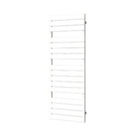 Designradiator BWS Genuo met Middenaansluiting 152 x 55 cm 800 Watt Zwart