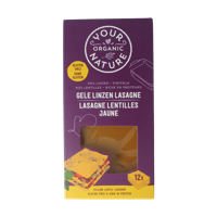 Lasagne van gele linzen bio 250 Gram