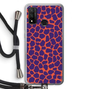 Purple Giraffe: Huawei P Smart (2020) Transparant Hoesje met koord