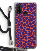 Purple Giraffe: Huawei P Smart (2020) Transparant Hoesje met koord