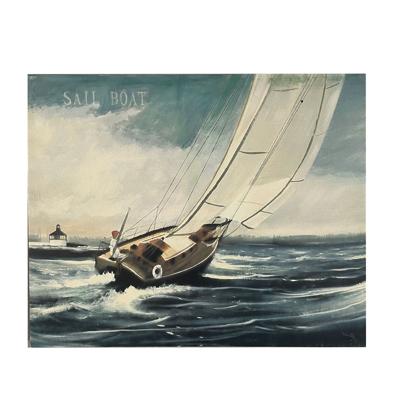 Canvas Schilderij Sail Boat