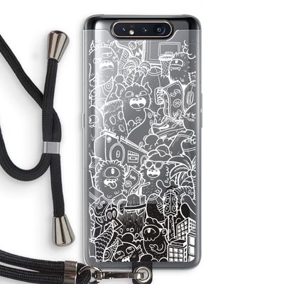 Vexx City #2: Samsung Galaxy A80 Transparant Hoesje met koord