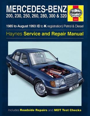 Haynes Werkplaatshandboek Mercedes-Benz 124 benzine & diesel (1985-Aug 1993) 3253