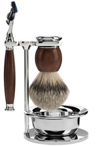 Muhle scheerset Sophist S93H47SF - Dashaar - Fusion - Ironwood