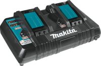 Makita DC18RD Oplader voor gelijktijdig 2 accu&apos;s snel opladen - Duolader - 196933-6