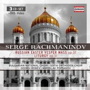 Russian Easter Vesper Mass Incl.3cd's + Dvd/B.Chakov/N.Dzichkovskii/S.Markov INCL.3CD'S + DVD/B.CHAKOV/N.DZICHKOVSKII/S.MARKOV. S. RACHMANINOV, CD