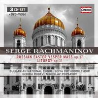 Russian Easter Vesper Mass Incl.3cd's + Dvd/B.Chakov/N.Dzichkovskii/S.Markov INCL.3CD'S + DVD/B.CHAKOV/N.DZICHKOVSKII/S.MARKOV. S. RACHMANINOV, CD