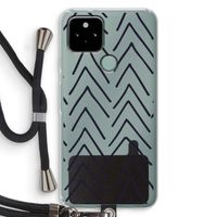 Marrakech Arrows: Pixel 5 Transparant Hoesje met koord