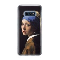 The Pearl Earring: Samsung Galaxy S10e Transparant Hoesje
