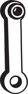Rubberstrip, uitlaatsysteem 255224