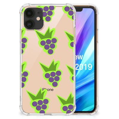 Apple iPhone 11 Beschermhoes Druiven Apple iPhone 11 Beschermhoes Druiven