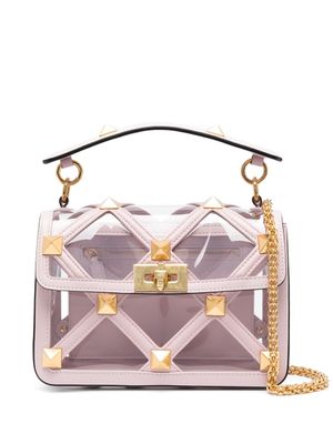 Valentino Garavani sac à bandoulière Roman Stud - Rose