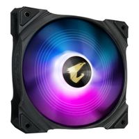 Gigabyte AORUS 120 ARGB PC-ventilator Zwart, Wit (b x h x d) 120 x 120 x 25 mm Incl. LED-verlichting - thumbnail