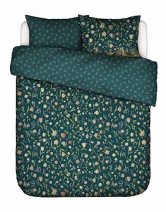 Essenza Odilia dekbedovertrek Deep sea blue